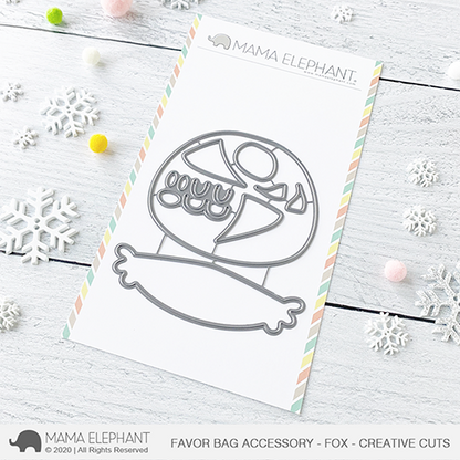 Favor Bag Accessory - Fox - Creative Cuts