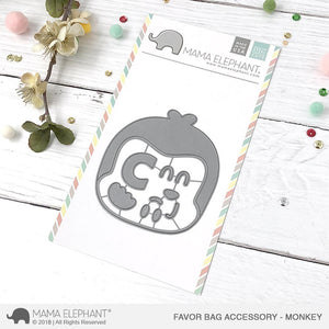 Favor Bag Accessory - Monkey - Creative Cuts