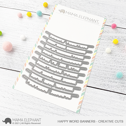 Happy Word Banners - Creative Cuts