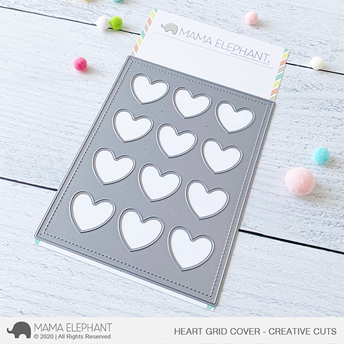 Heart Grid Cover - Creative Cuts