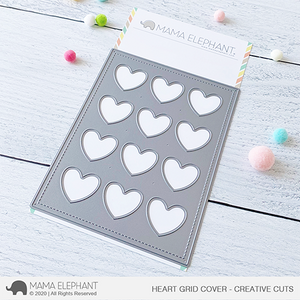 Heart Grid Cover - Creative Cuts