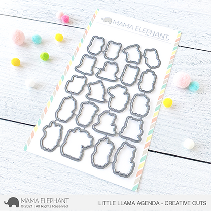 Little Llama Agenda - Creative Cuts