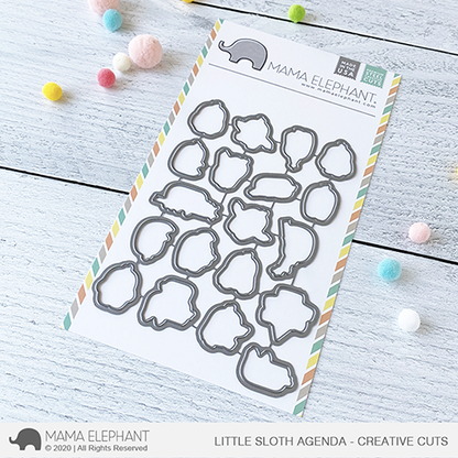 Little Sloth Agenda - Creative Cuts