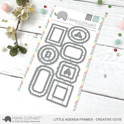Little Agenda Frames - Creative Cuts