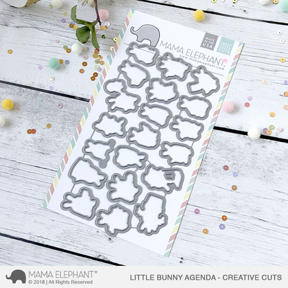Little Bunny Agenda - Creative Cuts