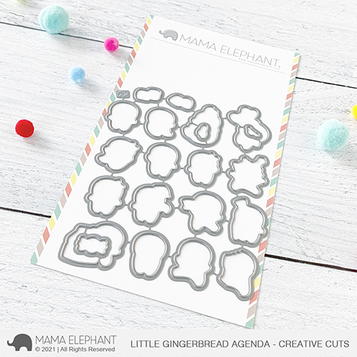 Little Gingerbread Agenda - Creative Cuts