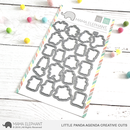 Little Panda Agenda Creative Cuts
