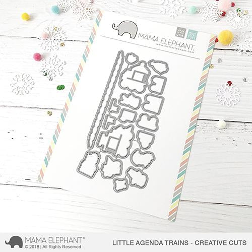 Little Agenda Trains - Creative Cuts