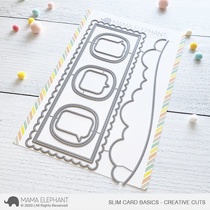 Slim Card Basics - Creative Cuts