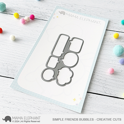 Simple Friends Bubbles - Creative Cuts