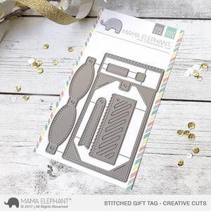 Stitched Gift Tag - Creative Cuts