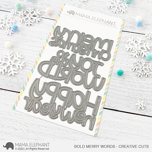 Bold Merry Words - Creative Cuts