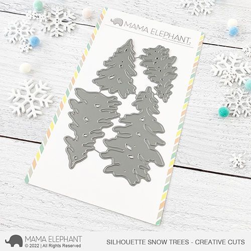 Silhouette Snow Trees - Creative Cuts
