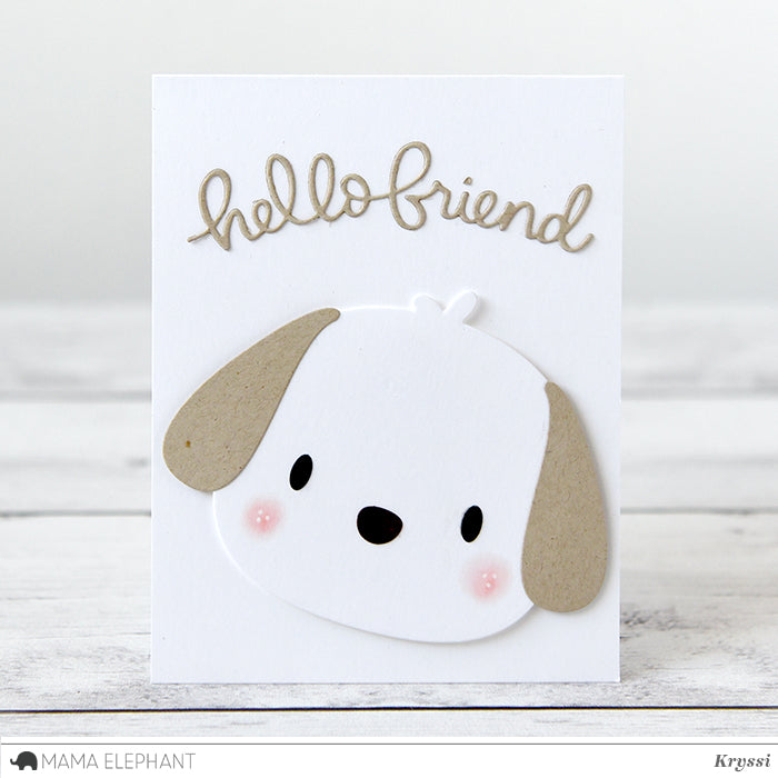 Favor Bag Accessory - Dog - Creative Cuts