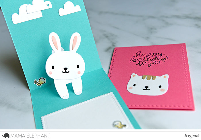 Inside Pop - Bunny and Cat - Creative Cuts