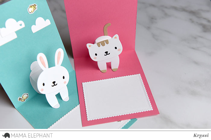 Inside Pop - Bunny and Cat - Creative Cuts