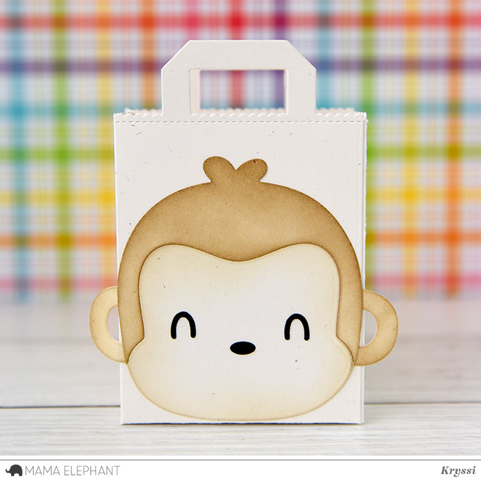 Favor Bag Accessory - Monkey - Creative Cuts