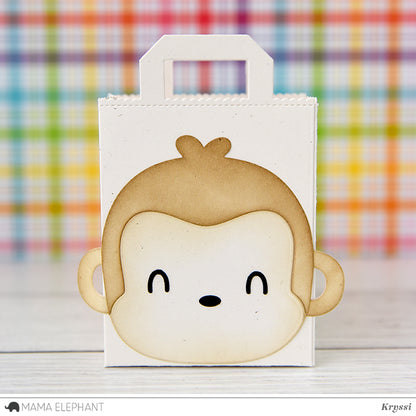 Favor Bag Accessory - Monkey - Creative Cuts