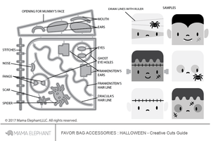 Favor Bag Accessory - Halloween - Creative Cuts