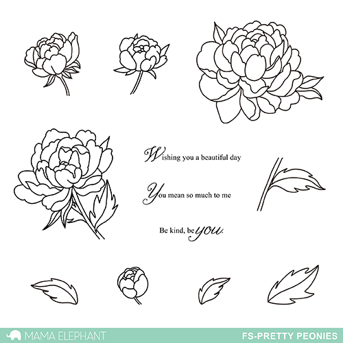 FLORAL SERIES - PRETTY PEONIES