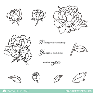 FLORAL SERIES - PRETTY PEONIES