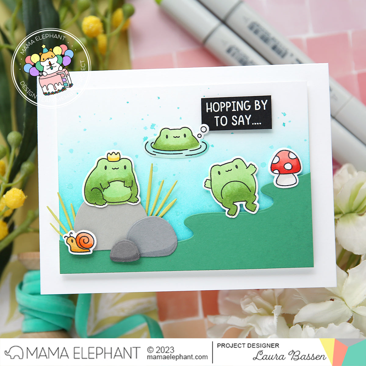 Pond Scene - Creative Cuts