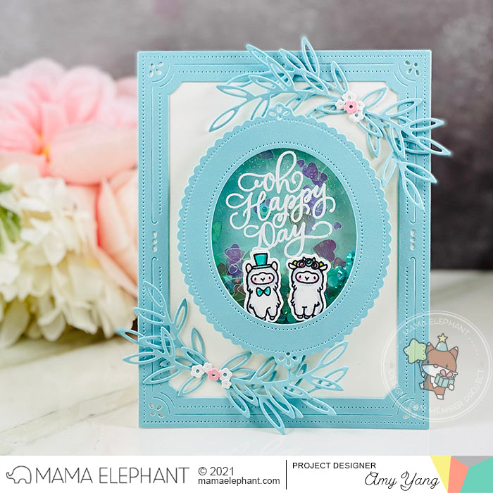 Oval Deco Frame - Creative Cuts