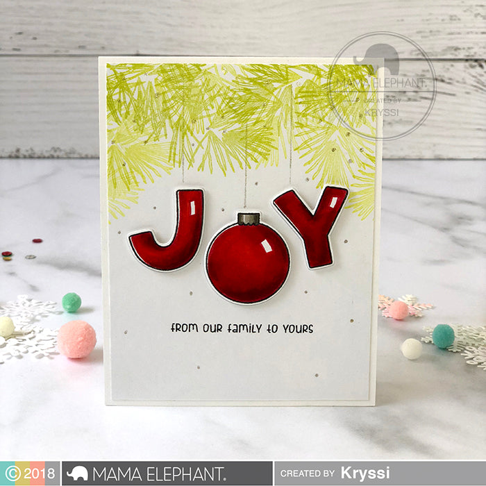 Joy Ornaments - Creative Cuts