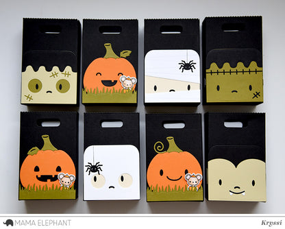 Favor Bag Accessory - Pumpkin - Creative Cuts