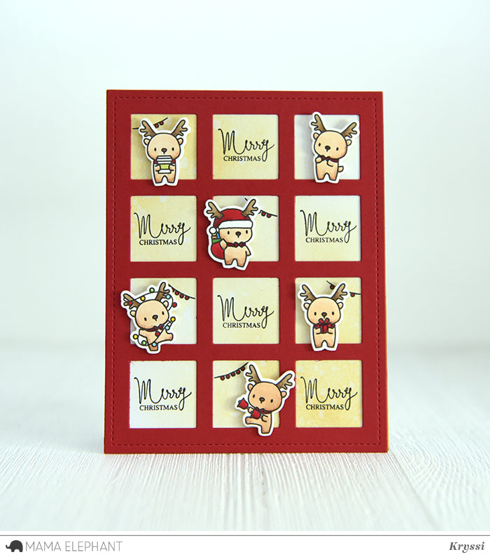 Little Reindeer Agenda - Creative Cuts