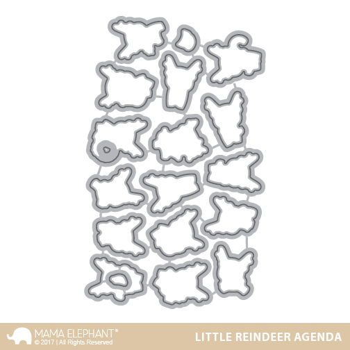 Little Reindeer Agenda - Creative Cuts