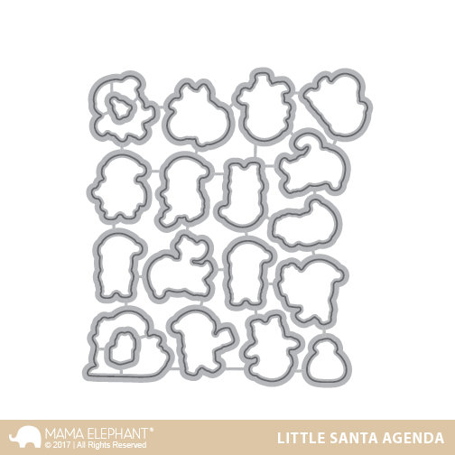 Little Santa Agenda - Creative Cuts