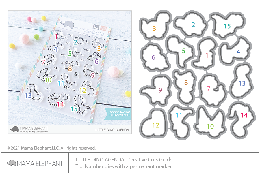 Little Dino Agenda - Creative Cuts