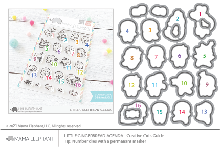 Little Gingerbread Agenda - Creative Cuts