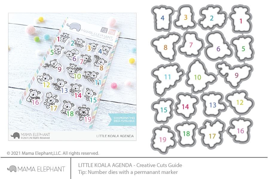 Little Koala Agenda - Creative Cuts
