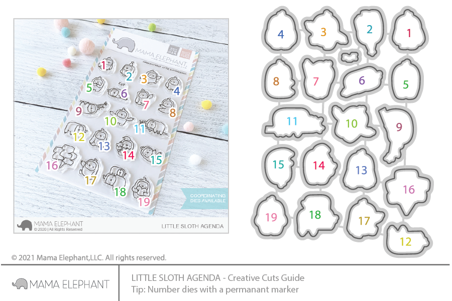 Little Sloth Agenda - Creative Cuts