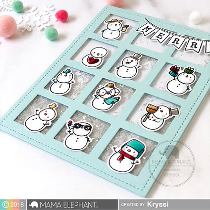 Little Snowman Agenda - Creative Cuts