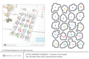 Little Monkey Agenda - Creative Cuts