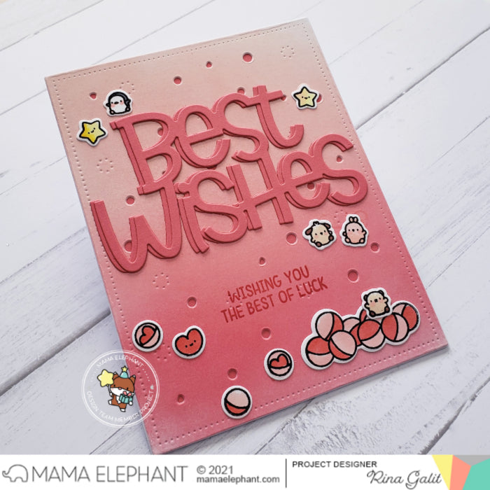 Big Best Wishes - Creative Cuts