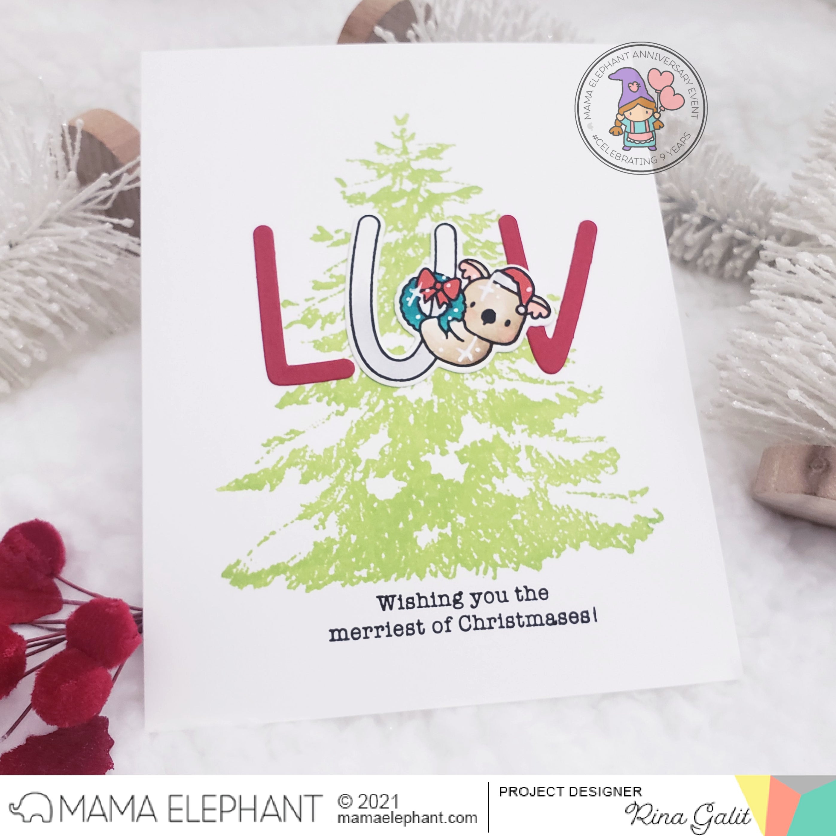 MERRYGRAMS AEIOUY – Mama Elephant