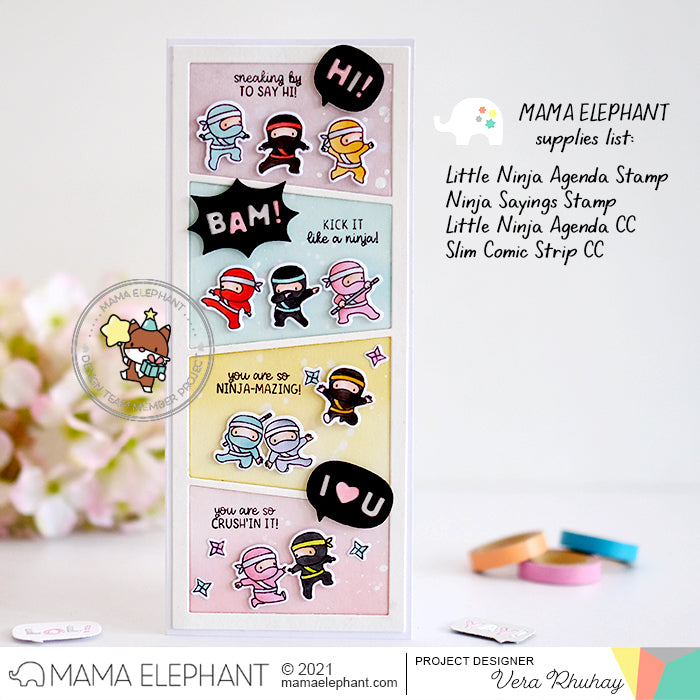 チビままページ ミニチュア LITTLE NINJA AGENDA - Mama Elephant