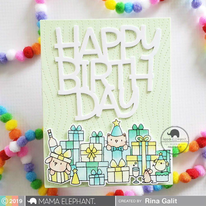 Big Happy Birthday - Creative Cuts