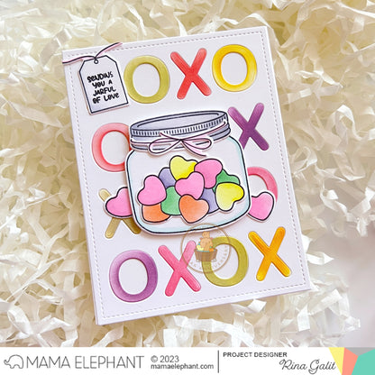 XOXO Grid Cover - Creative Cuts