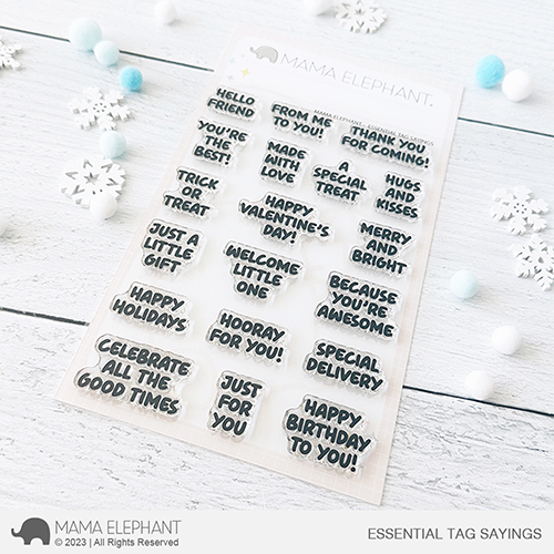 ESSENTIAL TAG SAYINGS - Mama Elephant