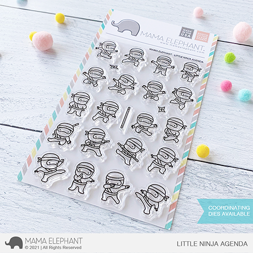 チビままページ ミニチュア LITTLE NINJA AGENDA - Mama Elephant