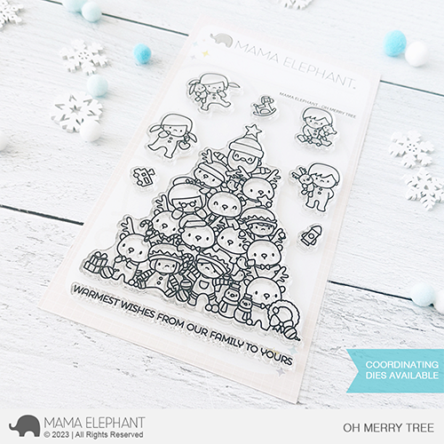 Spirit of Christmas clear stamp and die set