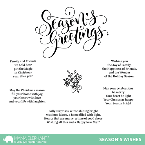 SEASON'S WISHES