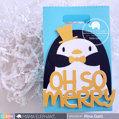 Favor Bag Accessory - Penguin - Creative Cuts