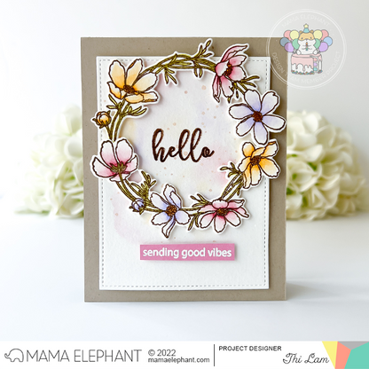 Cosmos Wreath - Creative Cuts