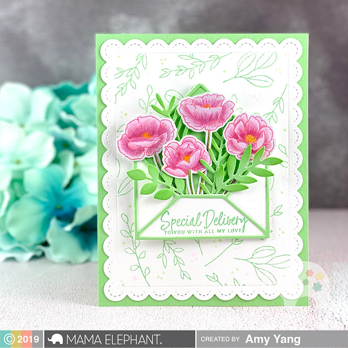 Botanic Envelope - Creative Cuts